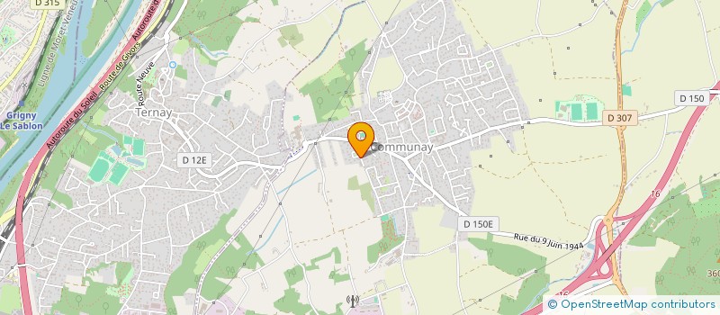 localisation de l'entreprise HYGIENE & DEVELOPPEMENT - H & D  COMMUNAY