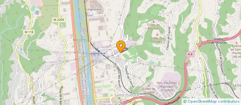 localisation de l'entreprise HYGIENE ET SANTE  NICE