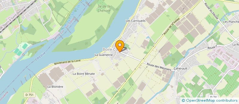 localisation de l'entreprise HYGIENE FROID 85  SAINT-JULIEN-DE-CONCELLES