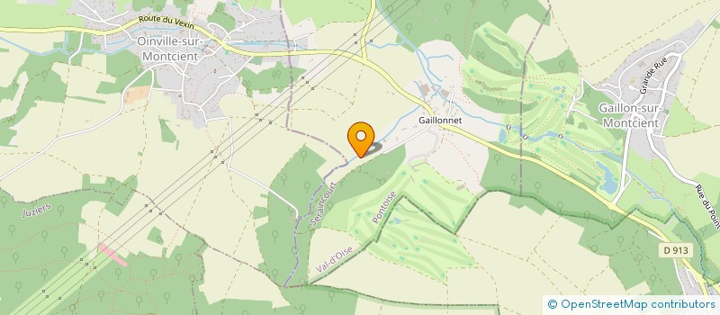 localisation de l'entreprise HYGIENE MAINTENANCE à SERAINCOURT