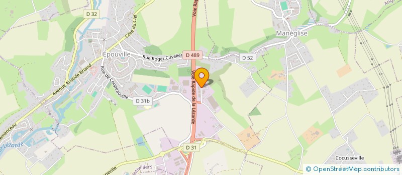 localisation de l'entreprise HYGIENE NUISIBLE SERVICES  EPOUVILLE