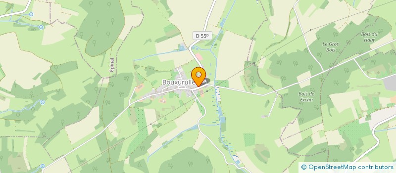 localisation de l'entreprise HYGIENE POST MORTEM DE L'EST  BOUXURULLES