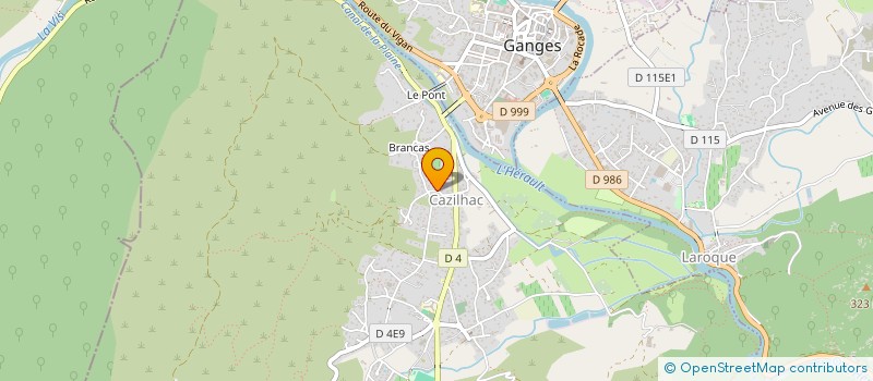 localisation de l'entreprise HYGIENE PRO MULTISERVICES  CAZILHAC