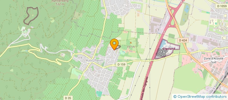 localisation de l'entreprise HYGIENE PRO NET SERVICES  KINTZHEIM