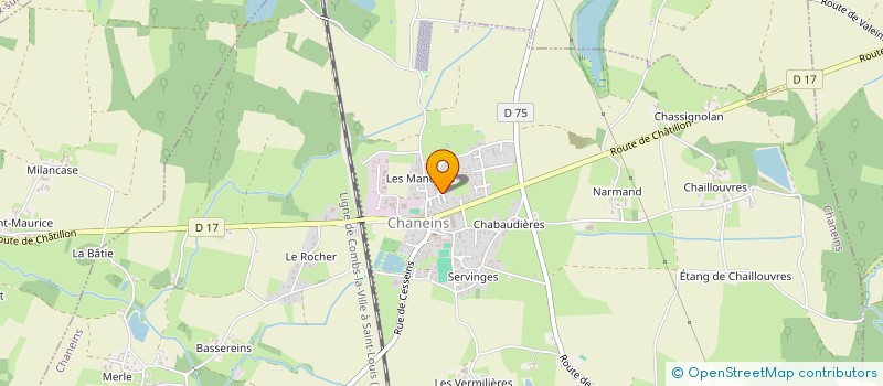 localisation de l'entreprise HYGIENE SECURITE ENVIRONNEMENT à CHANEINS
