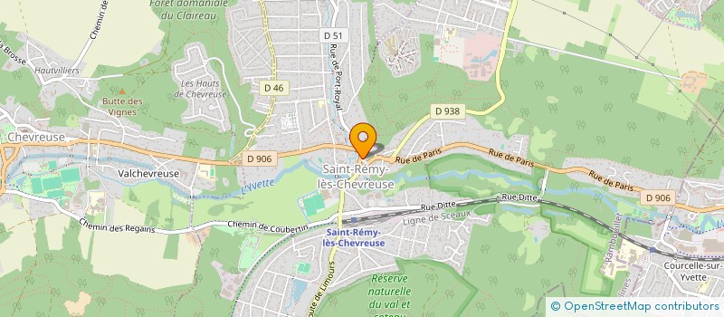 localisation de l'entreprise HYGIENE SERVICE NNAM  SAINT-REMY-LES-CHEVREUSE