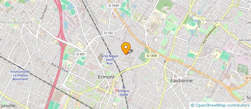 localisation de l'entreprise HYGIENE SERVICES PLUS  ERMONT