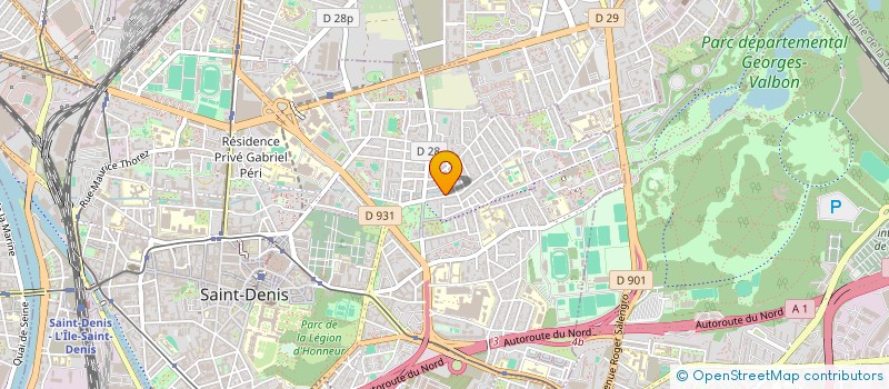 localisation de l'entreprise HYGIENICT à SAINT-DENIS