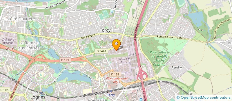 localisation de l'entreprise HYGIENYL à TORCY