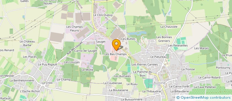 localisation de l'entreprise HYGILIS à BEAUMONT-EN-VERON