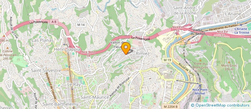 localisation de l'entreprise HYGIPLUS  NICE