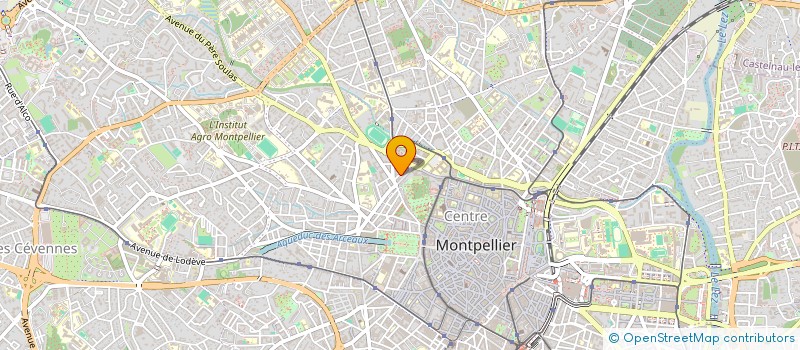 localisation de l'entreprise HYGIQUAL à MONTPELLIER