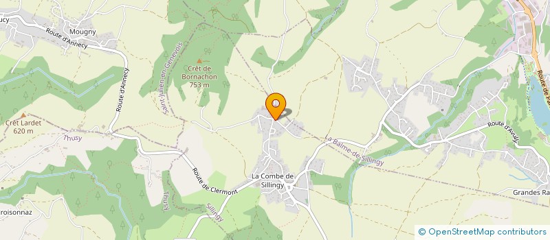 localisation de l'entreprise HYGISIDE  SILLINGY