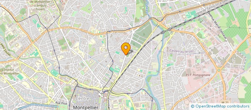 localisation de l'entreprise HYGITIK à MONTPELLIER