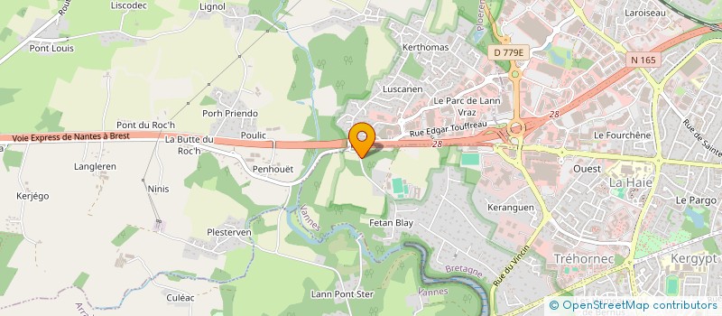 localisation de l'entreprise HYGO HYDROGENE GRAND OUEST à VANNES