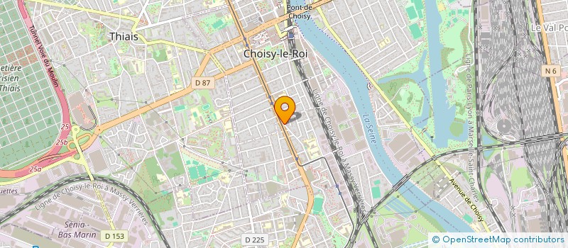 localisation de l'entreprise HYI  CHOISY-LE-ROI