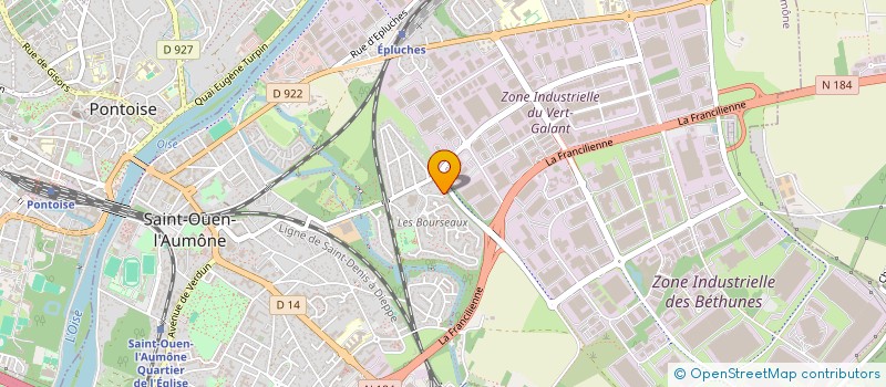 localisation de l'entreprise HYJAE à SAINT-OUEN-L'AUMONE