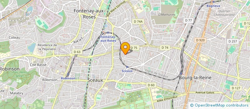 localisation de l'entreprise HYJAZZ à SCEAUX