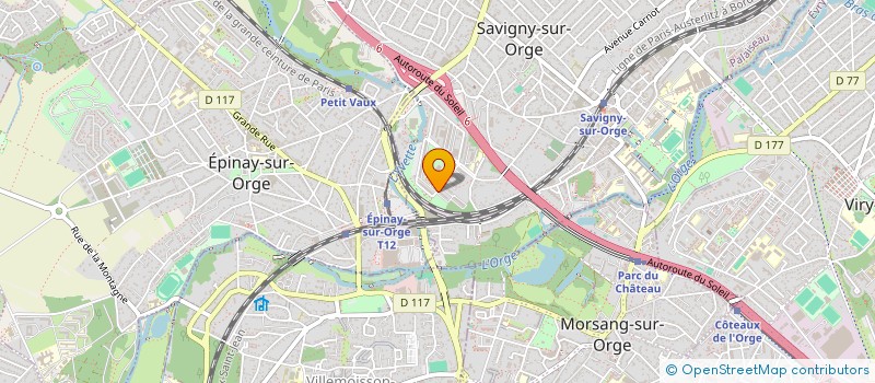 localisation de l'entreprise HYLAHOP à SAVIGNY-SUR-ORGE