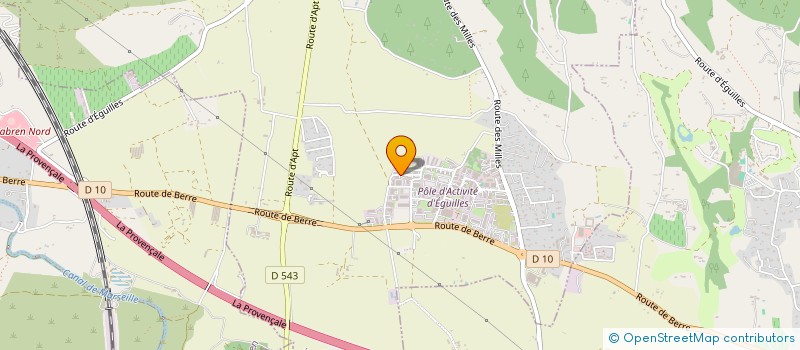 localisation de l'entreprise HYLANDS  EGUILLES