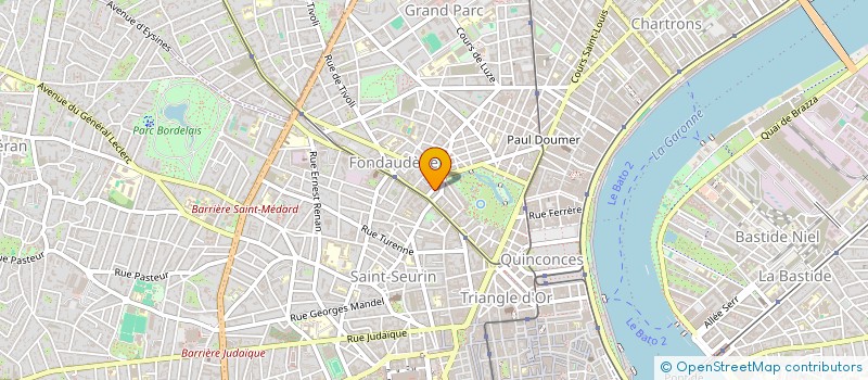 localisation de l'entreprise HYLAS  BORDEAUX