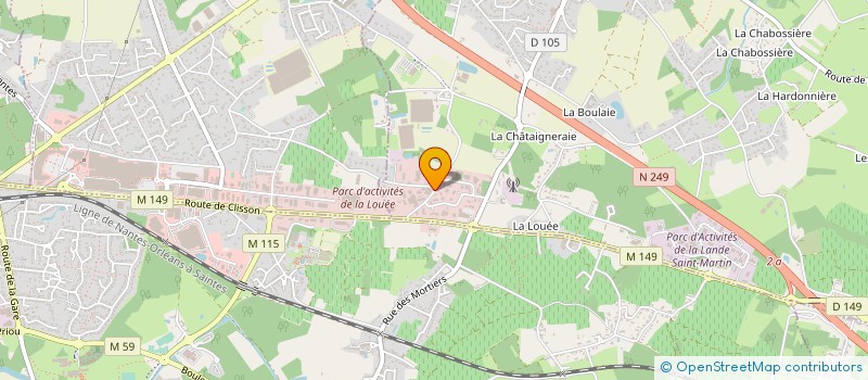 localisation de l'entreprise HYLEOS à HAUTE-GOULAINE