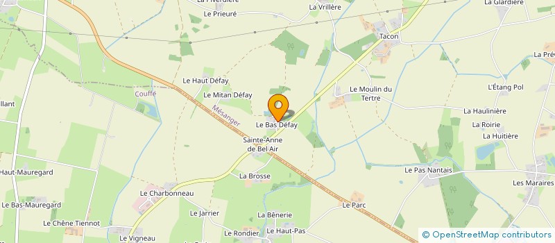 localisation de l'entreprise HYLG IMMO  MESANGER