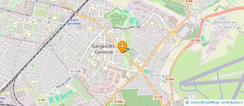 localisation de l'entreprise HYLIAN  GARGES-LES-GONESSE