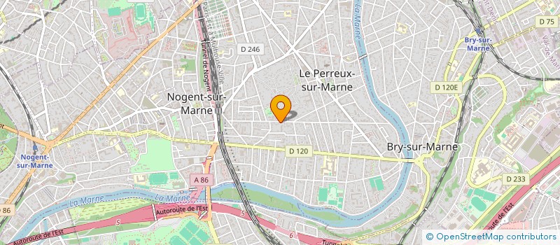 localisation de l'entreprise HYLIMMO  LE PERREUX-SUR-MARNE