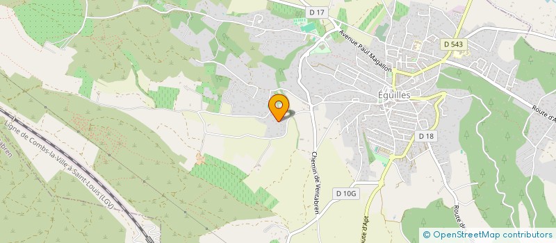 localisation de l'entreprise HYLOCEREUS-DRAGON  EGUILLES