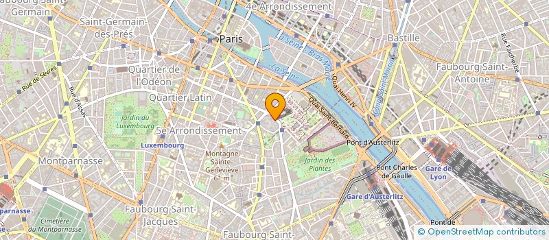 localisation de l'entreprise HYLOCHARIS  PARIS