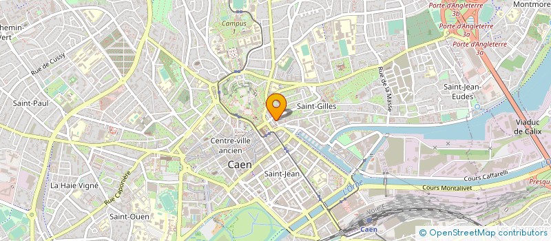 localisation de l'entreprise HYM à CAEN