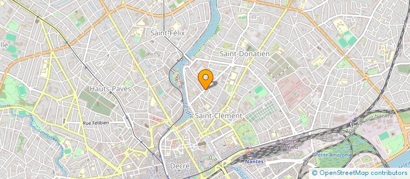 localisation de l'entreprise HYMENEE à NANTES