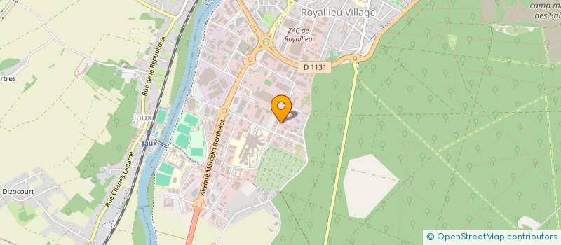 localisation de l'entreprise HYMNES à COMPIEGNE