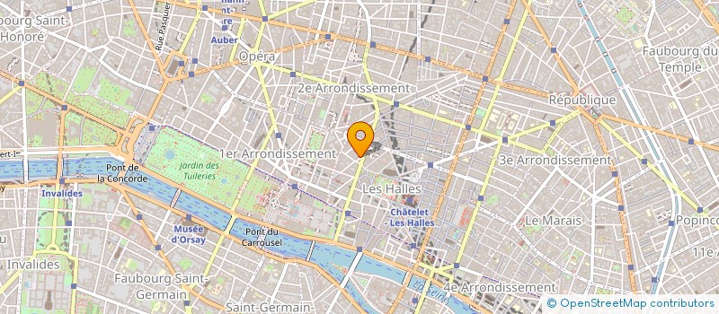 localisation de l'entreprise HYMNODIE - OPERA DES SABLES  PARIS