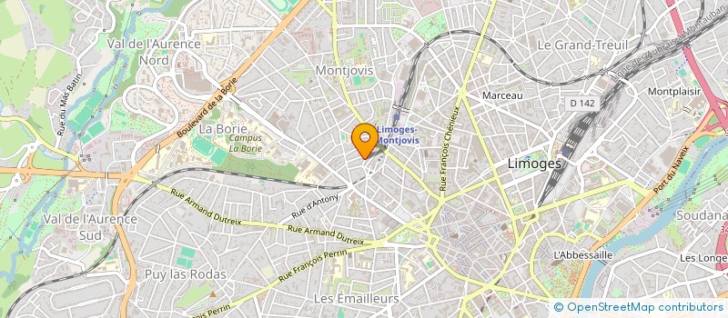 localisation de l'entreprise HYMNUS HUMANI  COUZEIX