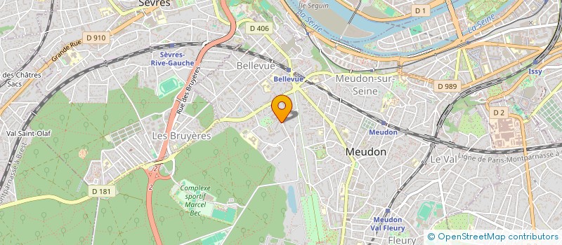 localisation de l'entreprise HYMO CONSULTANT à MEUDON