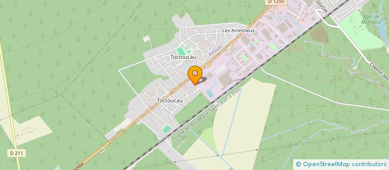 localisation de l'entreprise HYMOBLAY  CESTAS