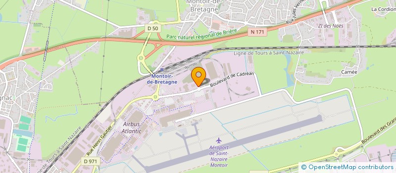 localisation de l'entreprise HYMOOV  MONTOIR-DE-BRETAGNE