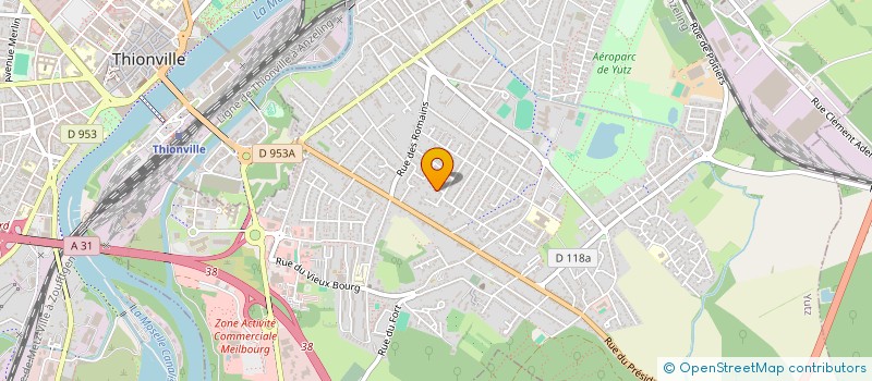 localisation de l'entreprise HYMOYV  YUTZ