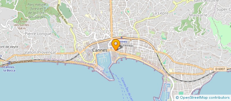 localisation de l'entreprise HYMSON à CANNES