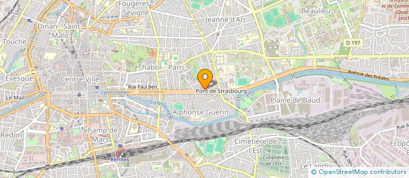 localisation de l'entreprise HYNER CONSULTING à RENNES