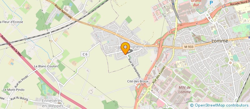 localisation de l'entreprise HYNN TECHNOLOGY FRANCE SAS à LILLE