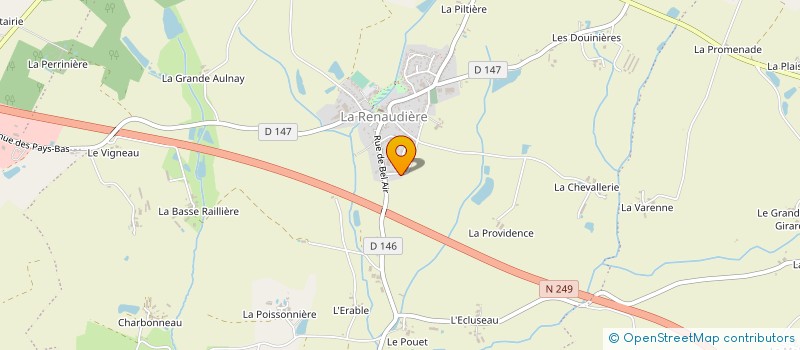 localisation de l'entreprise HYNOXELIS à SEVREMOINE