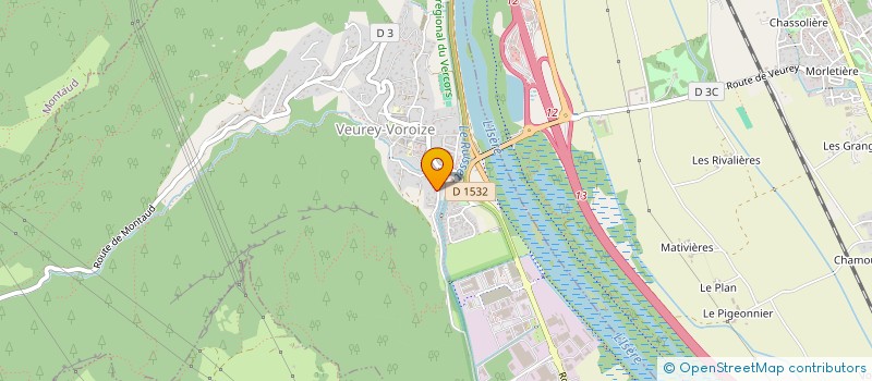 localisation de l'entreprise HYOSHI SPORTS VEUREY  VEUREY-VOROIZE