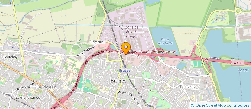 localisation de l'entreprise HYP  BRUGES