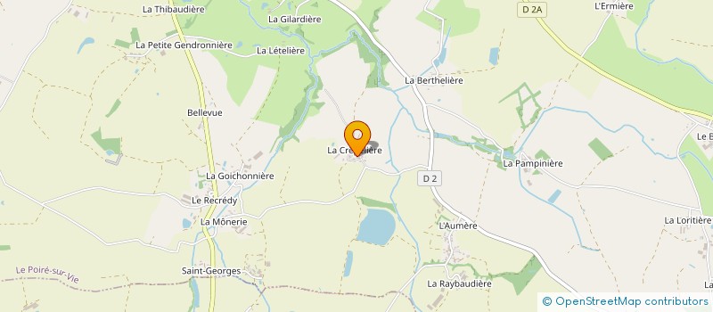 localisation de l'entreprise HYP à LE POIRE-SUR-VIE