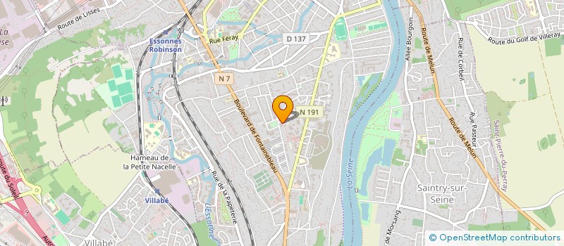 localisation de l'entreprise HYP  CORBEIL-ESSONNES