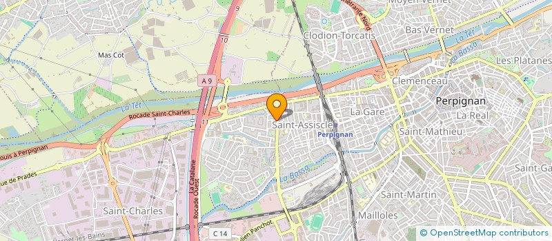 localisation de l'entreprise HYP3  PERPIGNAN