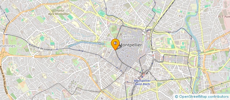 localisation de l'entreprise HYPATHIE à MONTPELLIER
